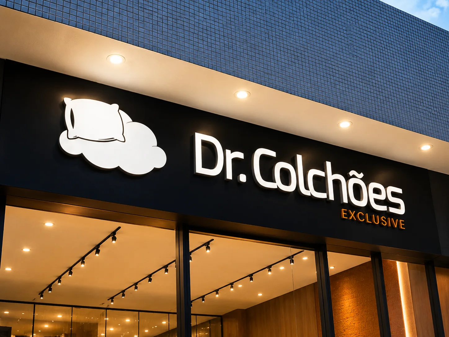 Fachada Dr. Colchões Exclusive